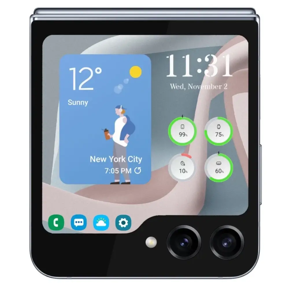 Samsung Z Flip5 přední displej 3.4" - Hydrogel ochranná fólie