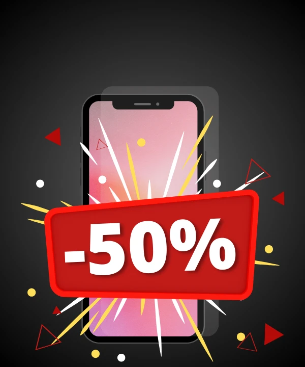 Zobrazit ochranné fólie se slevou 50 %